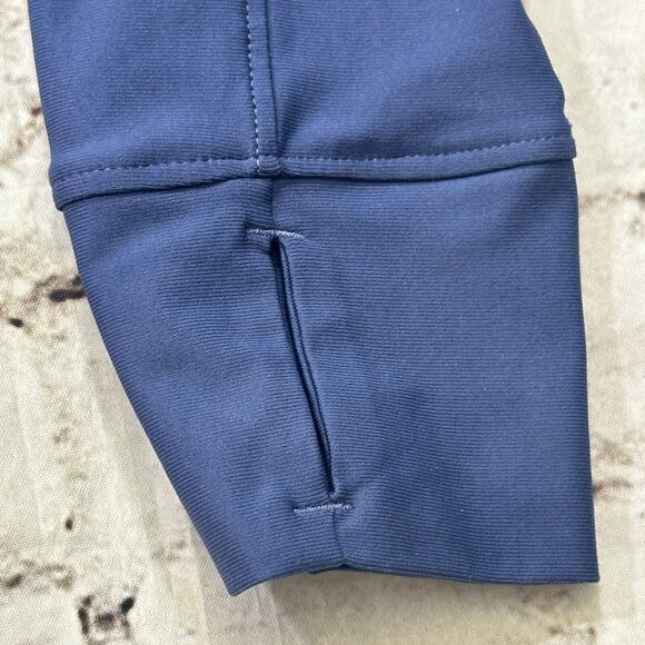 Under Armour Sweater Womens Small Blue 1/4 Zip Heat Gear‎ Long Sleeve Fitted - Picture 5 of 10